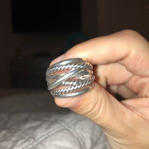 David yurman crossover wide ring